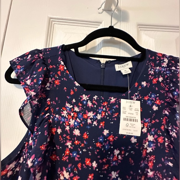 J.Crew flowered tiered maxi dress. - Picture 2 of 6